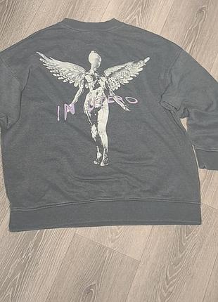 Свитшот h&amp;m принтом nirvana