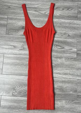Сукня по фігурі в рубчик h&m