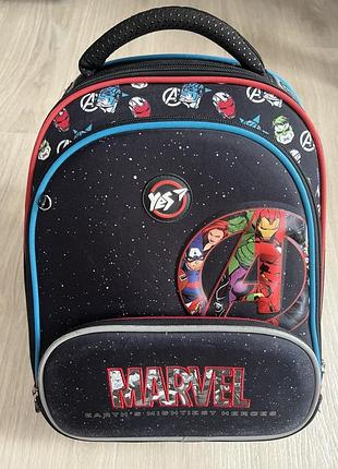 Рюкзак ортопедический yes s-30 juno ultra premium marvel avengers