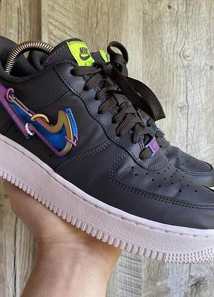 Кросівки шкіряні nike air force 1 low premium carabiner