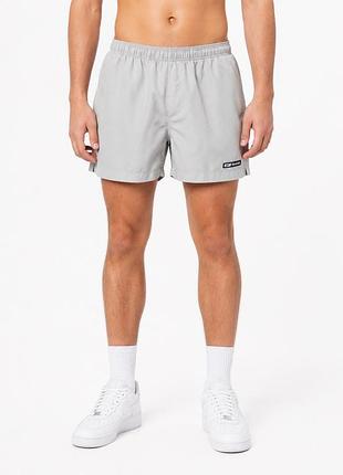 Reebok чоловічі пляжні шорти swim shorts світло-сірі