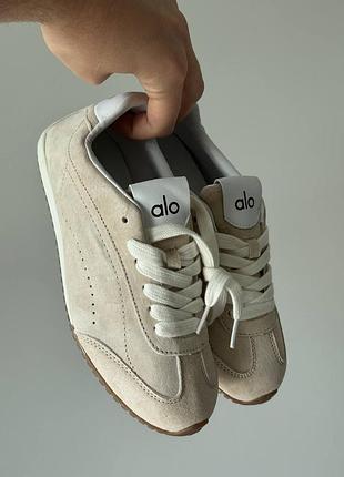 😍 жіночі кросівки alo sunset sneaker beige