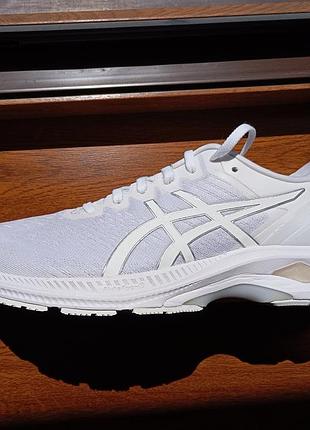 Белые кроссовки asics gel-kayano 27 оригинал р.45 стан идеален