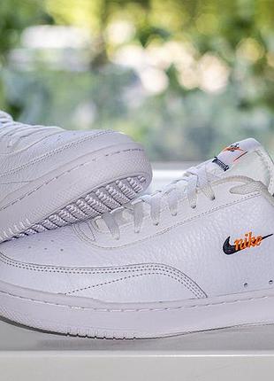 Кросівки, кеди nike court vintage premium ct1726-100 leather white 43 р. оригінал