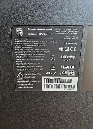Телевизор philips 50" 4