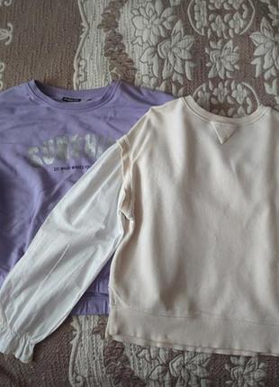 Кофточка  світшот 2нитка  zara ,peppertts 2 штуки