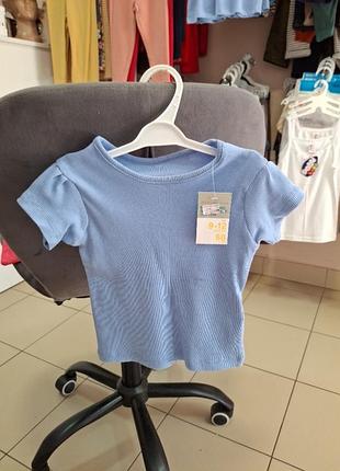 Нова дитяча футболка для дівчинки 80 розмір, primark