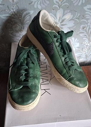 Nike blazer low premium leather "blacksnake" (2012) — оригінал, eur 40, вінтаж
устiлка 25 см😉