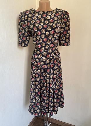 Сукня шовк fabris vintage 80-90х