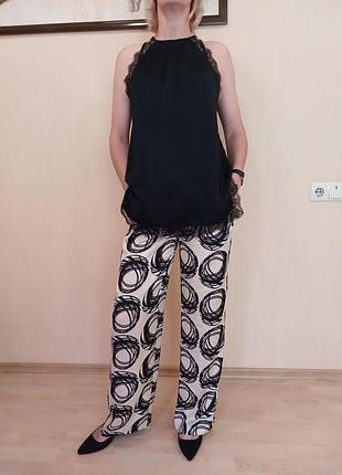 Женские брюки сатиновые  от zara