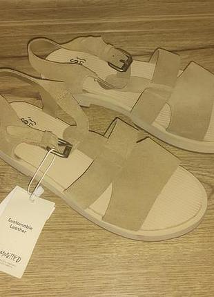 Нові босоніжки mango р. 37 із замші
