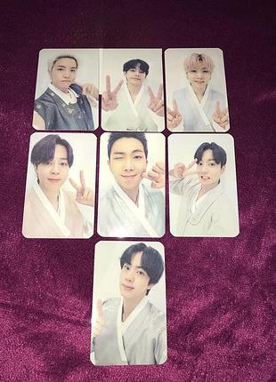 Bts не офіційні колекційні двосторонні к поп карти: джин хосок техьон чімін юнгі намджун техьон