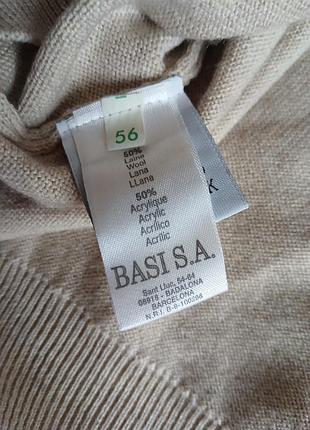 Кофта lacoste v-neck wool 5
