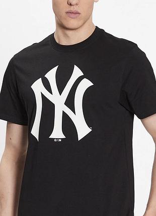 Чоловіча футболка new yankees чорна янкіс