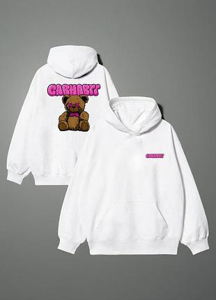 Мужское худи carhartt logo унисекс кофта толстовка лонгслив кархарт кофта