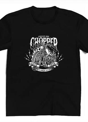 Мужская футболка west coast choppers logo унисекс вест кост чоперс черная