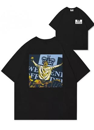 Футболка weekend offender casual logo унисекс виккенд кежуал