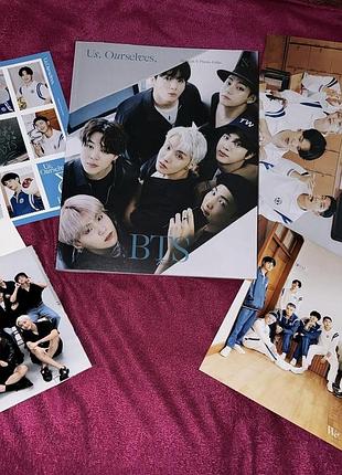 Bts офіційний спільний фотобук комплектація без рандом карти та поло