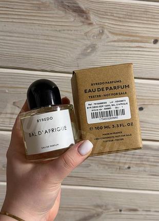 Унісекс тестер byredo bal d'afrique 100 ml байредо бал африка