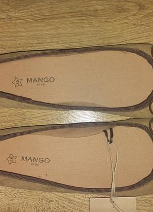 Новые балетки mango р. 35 3