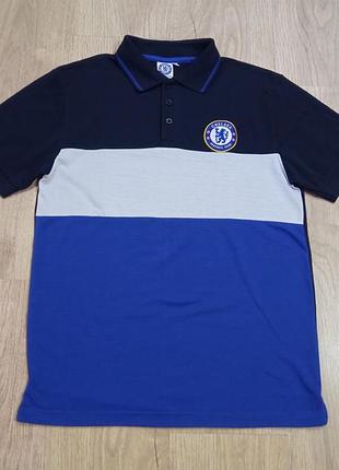 Футболка мужская поло football club chelsea