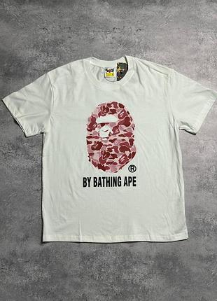 Футболка bape milo pink
