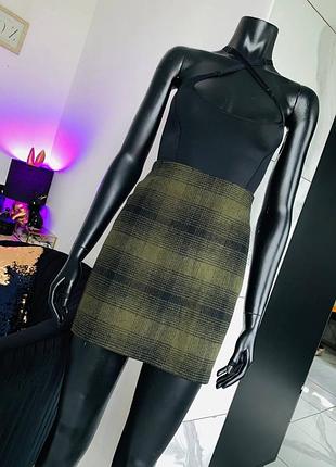 Юбка в клетку primark, размер uk 10 (m)