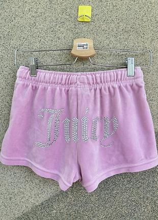 Велюрові шорти juicy couture оригінал р.xs
