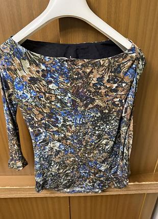 Кофта жіноча max mara кольорова s-m візкоза еластан