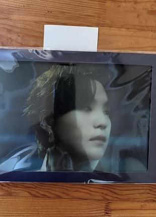 Bts офіційний не розкритий лентикуляр юнгі / suga