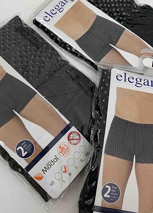 Мужские трусы боксеры elegant модал xxl
