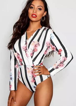 Boohoo красивая блузка боди