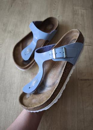 Стильні жіночі шльопанці в'єтнамки birkenstock. розмір 37.