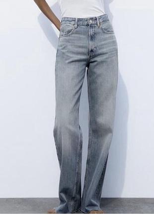 Джинси zara wide leg