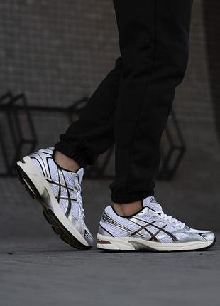 Кросівки asics gel-1130 white silver brown