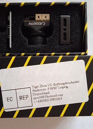 Fpv камера caddx ratel 2 1200tvl