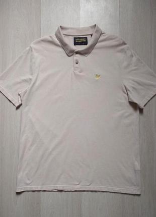Чоловіча футболка поло lyle&scott, розмір л-хл