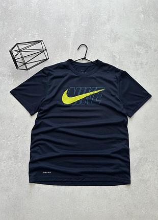 Оригінальна спортивна футболка nike swoosh “dri-fit x big logo” men’s