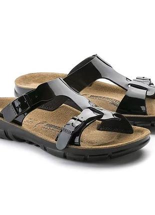 Шлепанцы birkenstock женские р. 41 (26,5) женские ортопедические антискользящие профессиональные черные