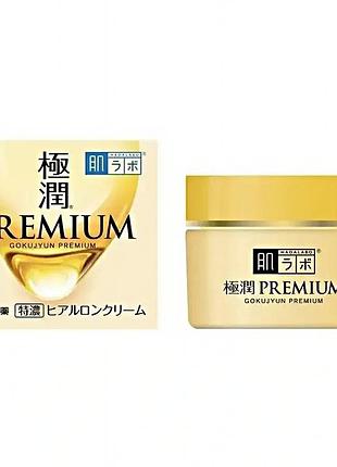 Премиум крем для лица hada labo gokujun premium hyaluronic cream / hada labo gokujun premium hyaluronic cream, 50 г