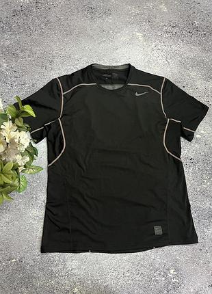 Спортивная термо компресионая футболка мужская nike pro (оригинал)