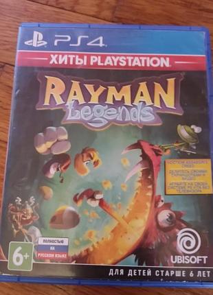 Rayman legends ps4 - платформер ubisoft в отличном состоянии