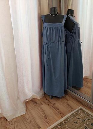 Нове з пояском плаття 👗 сарафан великого розміру