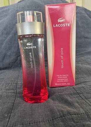 Парфуми lacosta touch of pink 90ml