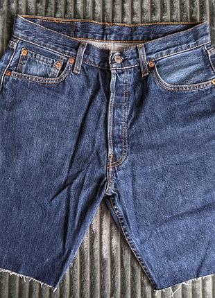Джинсові шорти levi's 501 w30l30