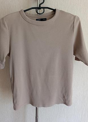 Футболка в рубчик, розмір m/l
