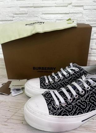 Стильні кеди кросівки burberry