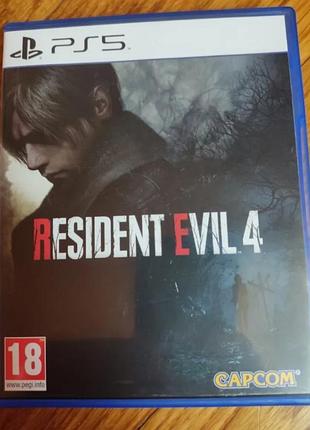 Resident evil 4 ps5 — чудовий стан, повний російський переклад