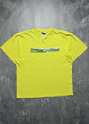 80x vintage винтажная футболка nike найк big logo y2k size xl размер хл