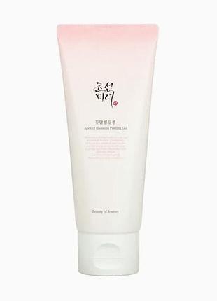 Абрикосовый гель-пилинг для лица beauty of joseon apricot blossom peeling gel, 100 мл